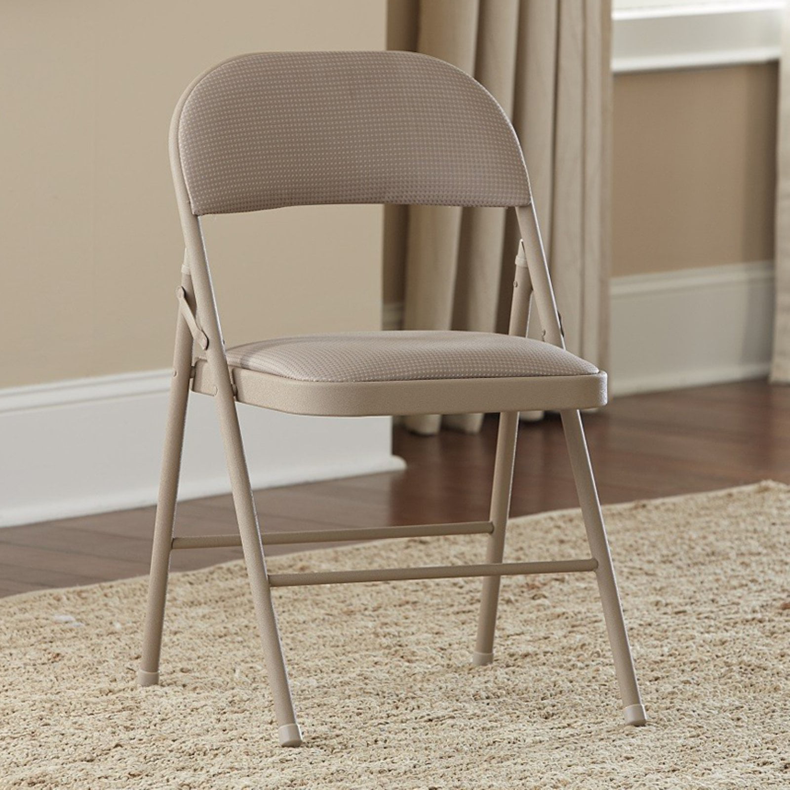  Cosco  Deluxe Fabric Folding  Chair  Set of 4 Walmart com 