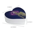 thumbnail image 5 of Koyal Wholesale Valentine's Day Heart Shaped Gift Box with Lid, Sexy Lips, Reusable Heart Box, 8"x6", 1-Pack, 5 of 5