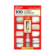 Kiss Long Length Artificial Nails, 200 count - Walmart.com