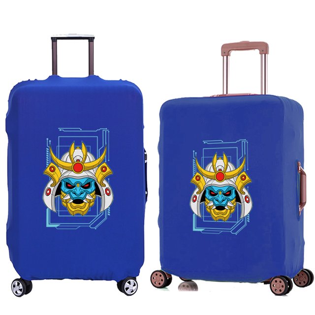 Suitcase Protective Cover Trolley Travel Suitcase Elastic Dustroof Cover Apply To 18-28 Inch Luggage Monster Series Pattern 8monster021 L