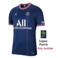 thumbnail image 1 of Paris Saint-Germain Casa Camisa Talla S-2XL 2021-2022 Fútbol 21/22 Manga Corta Hombre fans PSG jersey MESSI 30 Neymar Jr 10 KEAN 18 Mbapp7 Sergio Ramos 4, 1 of 4