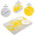 thumbnail image 6 of Iauyy Dish Drying Mat for Kitchen Counter, Super Absorbent & Hanging 16x18 / 18x24 Inch (S/M) Yellow Pigment, 6 of 8
