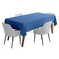 thumbnail image 1 of Vargottam Indoor/Outdoor Tablecloth 58 x 82" Inch Rectangular Tablecloth Waterproof Patio Table Cloths, Spring/Summer Table Covers for Backyard Circular Table/BBQs/Picnic - Medium Blue, 1 of 6