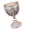 Silver, variant on Elegant Hammered Goblet Metal Embossed Wine Drinking Cup For Cocktails Whiskeys