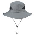 thumbnail image 3 of Sombrero Boonie de ala ancha para mujer y hombre, protector solar para deportes al aire libre, gorra de cubo para pesca Likrtyny Para estrenar, 3 of 7