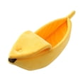 thumbnail image 3 of Funny Banana Cat Dog House Acogedora cama para mascotas Mascota cerrada, 3 of 8