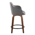 thumbnail image 6 of LumiSource Boyne 24" Fixed-Height Counter Stool - Set of 2, 6 of 7