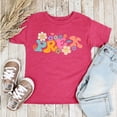 thumbnail image 5 of Pre-K Groovy Daisy First Day of School T-Shirt Back to School 1st Day of School Outfit Natural Shirt 5-6, 5 of 5