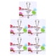 thumbnail image 2 of Qarigey Piercings falsos Encanto Estilo simple Accesorio de moda Mujer Adornos de senos Mariposas Pezones Anillos para mujeres Ceniza beige beige ceniza 5piezas, 2 of 6