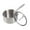 B, variant on Stainless Steel Saucepan with Glass Lid Tri Ply Construction Non Stick Ergonomic Handle Oven Dishwasher Induction Safe