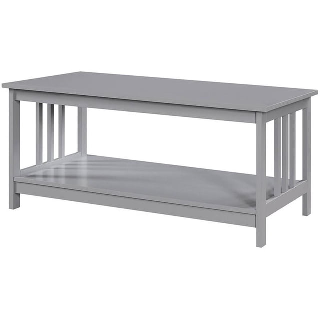 Convenience Concepts Mission Table Basse, Fini Bois Gris
