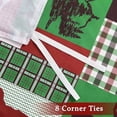 thumbnail image 6 of Christmas Duvet Cover King Size - Christmas Soft Holiday Printed Duvet Cover Set - Holiday Bedding Collection, Includes with 3 Piece (2 Pillow Shams,1 Duvet Cover), 6 of 6