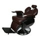 thumbnail image 2 of Sillon de Barberia Estetica Peluqueria Ajustable Cafe Nanofort Silla barbero Estetica Rudo Cafe, 2 of 2
