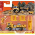 thumbnail image 4 of Matchbox Collectible Die-Cast Metal Vehicle Hitch & Haul Set - HVP28 ~ MBX Construction Zone ~ Road Stripe King and Plowverizer Dumptruck ~ Includes 2 Figures and Accessories, 4 of 4