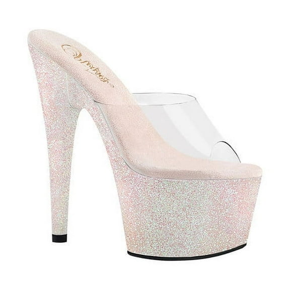 Women's Pleaser Adore 701HMG Heeled Platform Slide