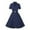 Navy, variant on Party Dresses for Women Wedding Guest Dresses Women's Tea Dress Short Sleeve Party Dress Work Casual Dress