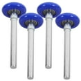 thumbnail image 1 of OUNONA 4 Pcs Rouleaux de Porte de Garage en Nylon Bleu Remplacement avec Tige Rouleaux de Précision Silencieux, 1 of 8