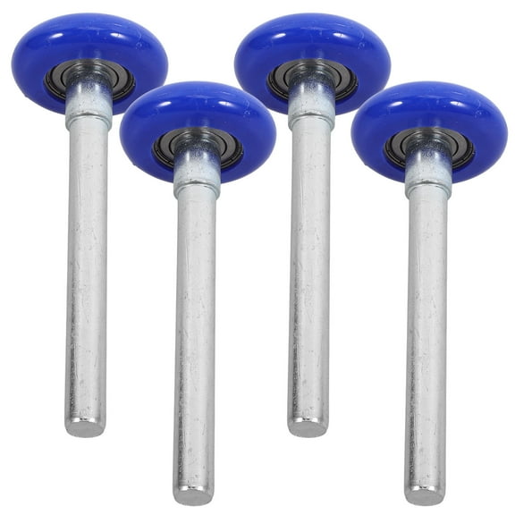 TEHAUX 4-Pack Nylon Garage Door Rollers with Stem Replacement for Smooth and Quiet