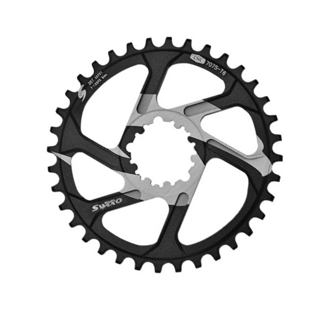 Eigraketly Juego de bielas de agujero para bicicleta de montaña, juego de manivela de aleación de aluminio, reemplazo de mantenimiento de Ciclismo Tipo 3 Eigraketly OD026015-03