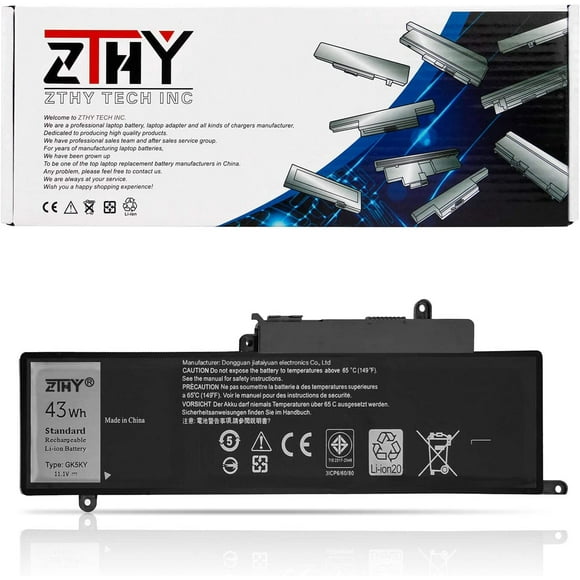 ZTHY Remplacement Compatible pour DELL Inspiron 13 7347 13-7352 3147 3000 11-3152 Série GK5KY 04K8YH 92NCT 092NCT 4K8YH