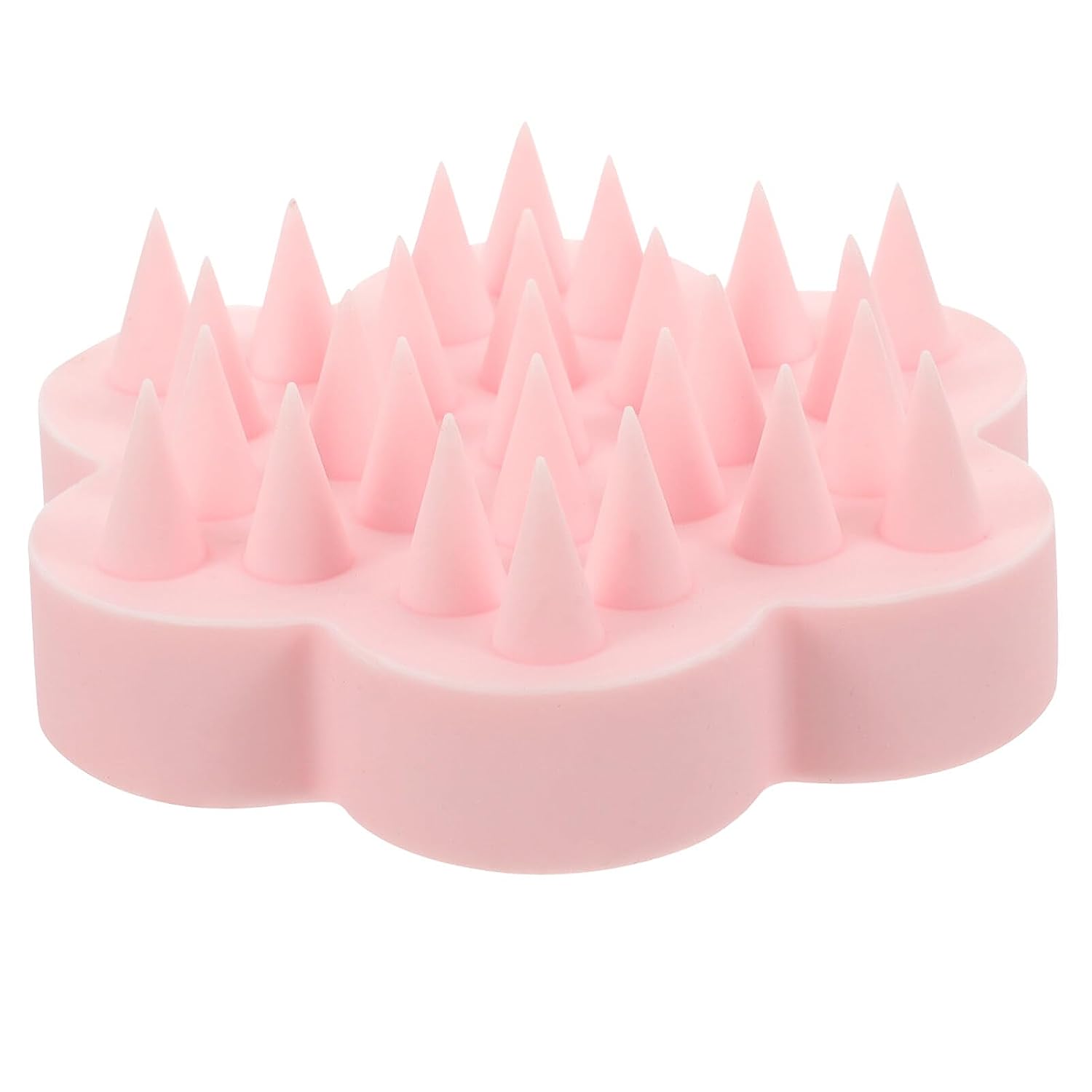 Silicone Hair Scalp Massager Shampoo Brush Scalp Scrubber Head Washing