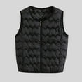 thumbnail image 2 of Plebaso Plus Size Womens Quilted Vest with Pockets Zip up Casual Sleeveless Lightweight Padded Jacket, 2 of 3
