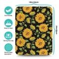 thumbnail image 3 of Washable Rubber Sunflower Cute Floral Dish Drying Mats for Kitchen Counter Home Large Coffee Bar Pad Accessories and Decor for Utensils Stemware 18''x24'', 3 of 6