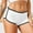 c01White, variant on Women's Underwear Briefs Breathable Workout Butt Lifting High Waist Yoga Fitness Active Wicking Gym Shorts Black S