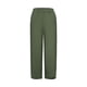 thumbnail image 2 of Pantalones elásticos de lino de cintura alta para mujer: pantalones cortos de pierna ancha y recta para el verano, informales, para la oficina o las vacaciones., 2 of 7