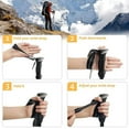 thumbnail image 4 of 2 Pcs Bâtons de Randonnée Pliables - Alliage d'Aluminium, 4 of 4