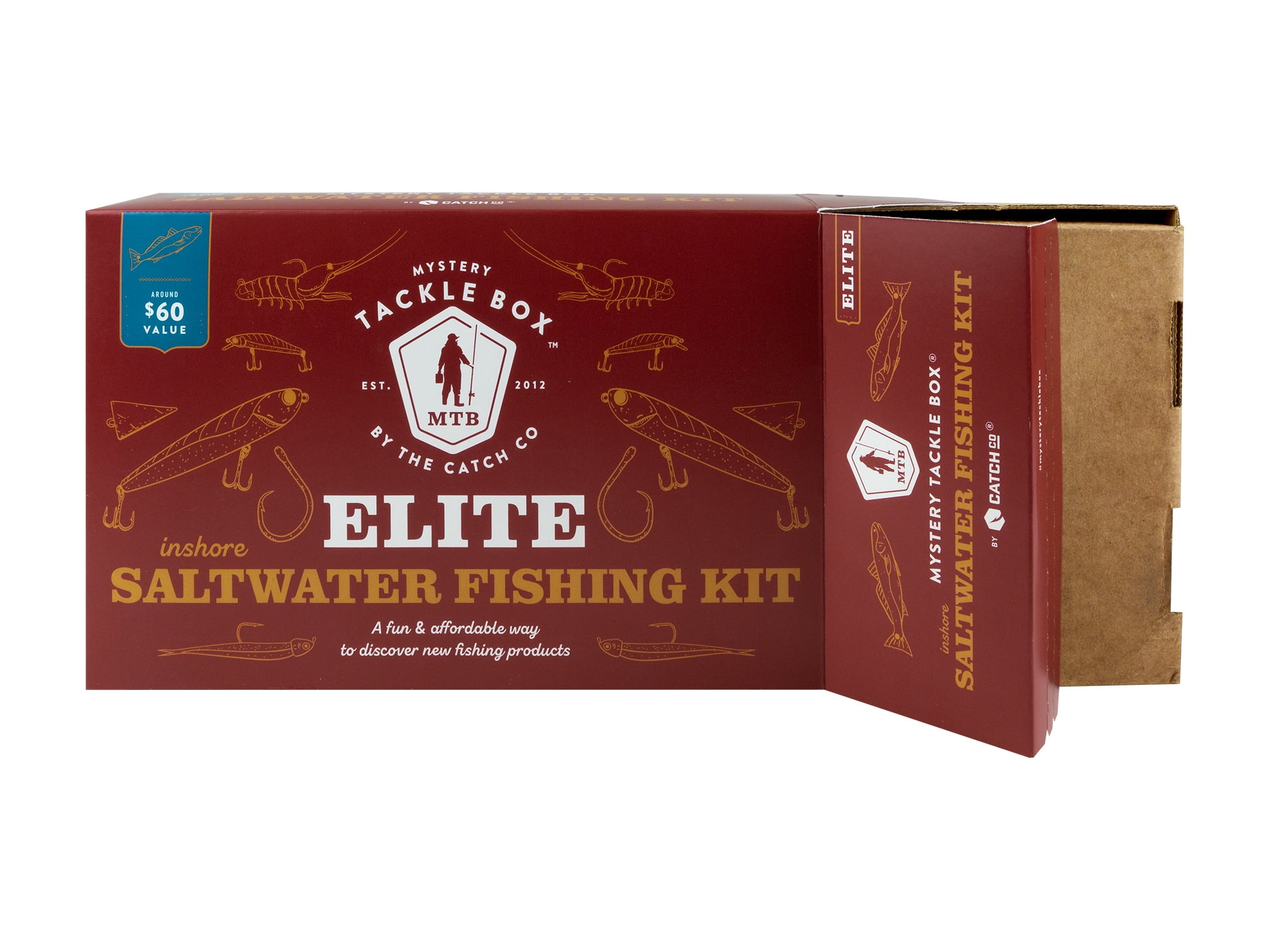 Mystery Tackle Box Elite Saltwater Fishing Lure Kit
