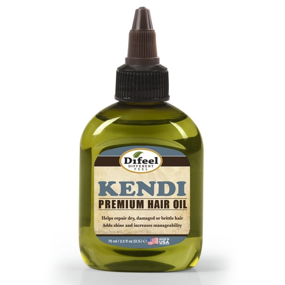 Difeel Natural Kendi Premium Hair Oil, 2.5 Oz..