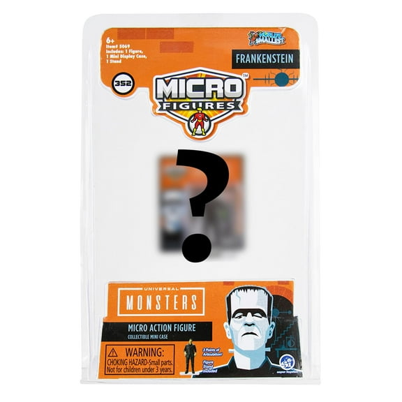 Worlds Smallest Universal Monsters Micro Figure | One Random