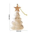 thumbnail image 2 of WWG Christmas Tree Ornaments, Plastic Christmas Balls Hanging Decorations, Waterproof Xmas Pendant for Tree, Holiday Party Supplies, Indoor Christmas Decor, Includes 1 Ornament, 2 of 7