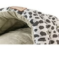 thumbnail image 6 of Armarkat Paw Print Cat Bed, Sage Green, 20"L x 20"W x 11"H, 6 of 8