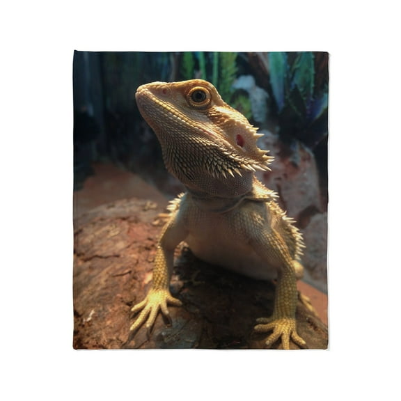 CafePress - Bearded Dragon Throw Blanket - Soft Fleece Throw Blanket, 50"x60" for All Ages