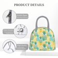 thumbnail image 4 of Easygdp Pineapples1 Bolsa de Almuerzo Insulada Grande, Forro de Aluminio, Diseño Espacioso, a Prueba de Fugas, Ideal para Trabajo, Picnics, Viajes y Actividades al Aire Libre, 4 of 6