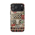thumbnail image 2 of Baby I'm a Wildcard Phone Case, Red Harlequin Western Cowgirl Collage Longhorn Disco Leopard Cover for iPhone 17 16 15 14 13 12 11 Plus Pro Max Mini, 2 of 6