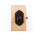 thumbnail image 3 of Weslock 07100M2M2SL20 Durham Premiere Passage Lock with Adjustable Latch and Full Lip Strike Black Finish, 3 of 7