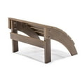 thumbnail image 4 of Backyard Lifestyles Outdoor Footrest - UV-Protected Polycarbonate, Brown - Weather-Resistant, 4 of 4