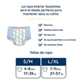 thumbnail image 4 of Ropa interior desechable Goodnites para dormir talla L/XL unisex 11 pzas, 4 of 4