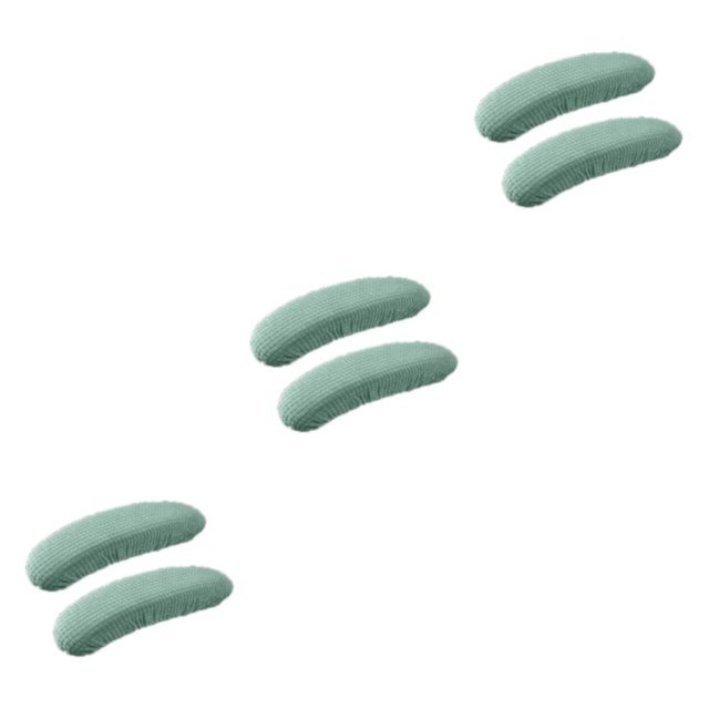 Maytalsory Chair Armrest Covers To And Decorate Made Of Polyester Fibre Easy To Install Matcha green 3Set