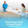 thumbnail image 4 of Dormeo Premium Mattress Protector California King Waterproof Mattress Protector with Cooling Technology, 4 of 12