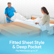 Dormeo Premium Mattress Protector Queen Bed Waterproof Mattress Protector with Cooling Technology