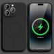thumbnail image 3 of Original Liquid Silicone For Magsafe Wireless Charge Magnetic Case for iPhone 15 14 Plus 13 12 11 Pro X XR XS Max 7 8 Soft Cover, 3 of 5