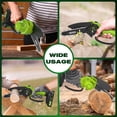 thumbnail image 7 of GPED Mini Chainsaw, 6 inch Portable Electric Chainsaw Cordless, Handheld Chain Saw Pruning Shears Chainsaw for Tree Branches, Green, 7 of 7