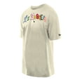 thumbnail image 2 of Men's New Era  Cream Los Angeles Dodgers Ransom Note Oversized T-Shirt, 2 of 3