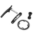 thumbnail image 1 of Juego De Bielas Para Bicicleta De Montaña Juego De Brazos De Manivela Para Bicicleta Aleación De Aluminio Peso Ligero 36 Dientes Para 8 9 10 11 12 Velocidades ANGGREK Ciclismo, 1 of 8