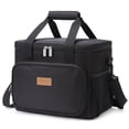 thumbnail image 1 of Bolsa de almuerzo Lifewit, grande, aislante, con capacidad para 15 litros, color negro, 1 of 7