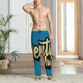 thumbnail image 6 of Lsque Adventure Awaits Print Men's Pajama Pants, Lounge Pant - Comfortable Home Wear,Elastic Waistband, Stylish Design-Small, 6 of 9